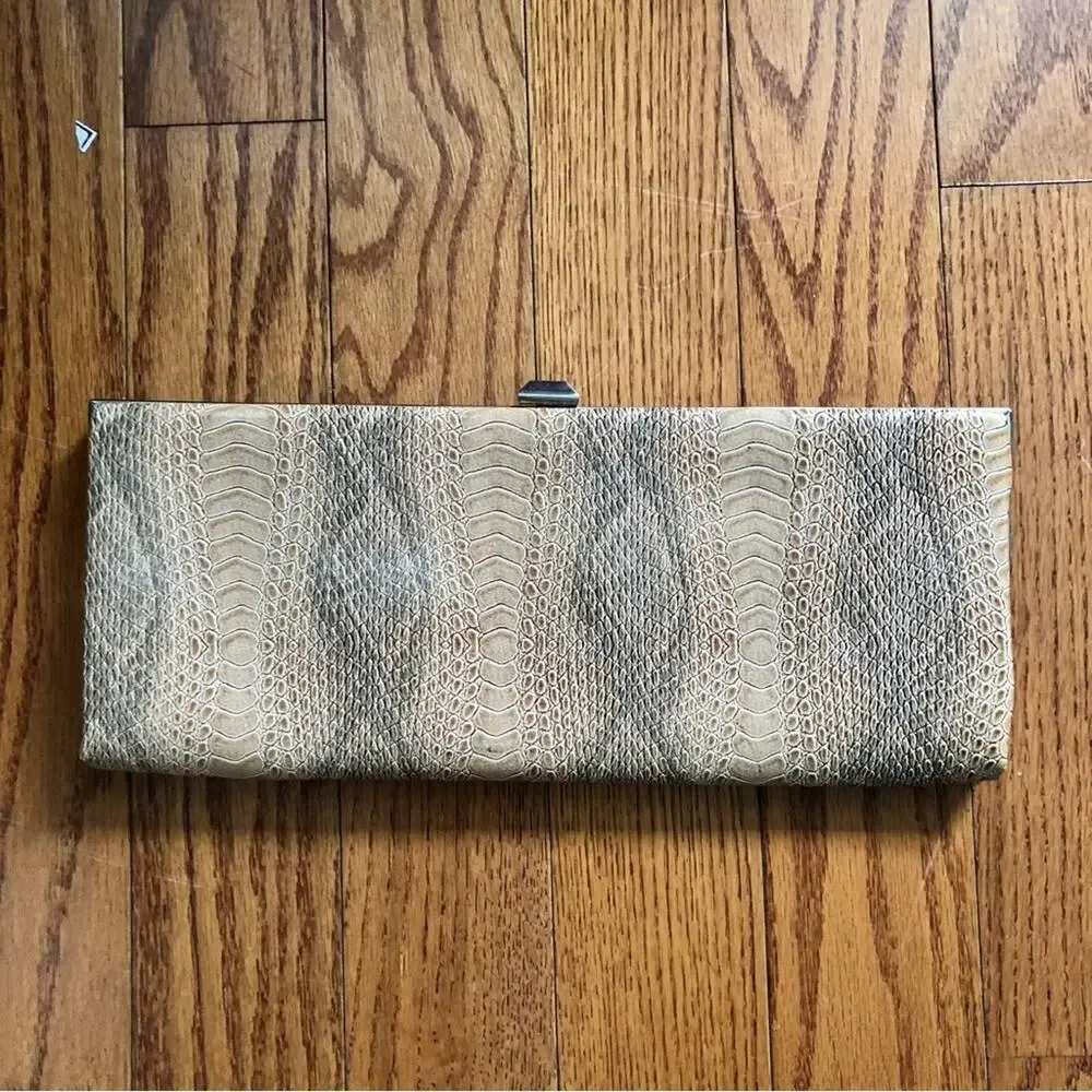 Hobo International Pink Neutral Clutch removable strap Crossbody Handbag